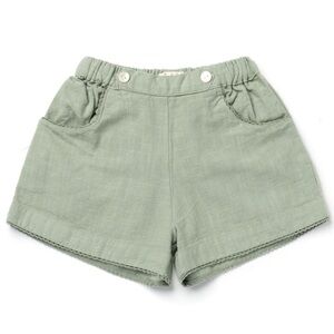 NWT Size 8 LALI Lily Pad Green Begonia Shorts!